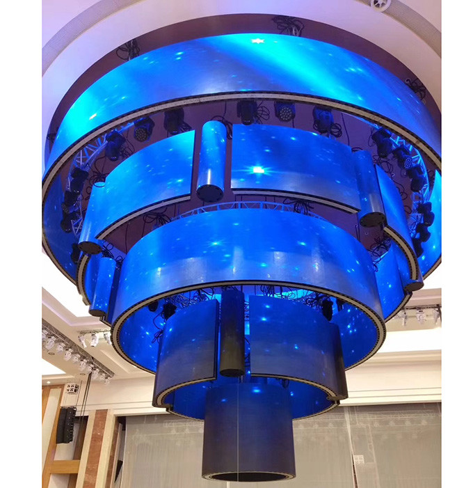 Ring Shape Crown Soft P2.5 SMD2121 Flexible LED Display