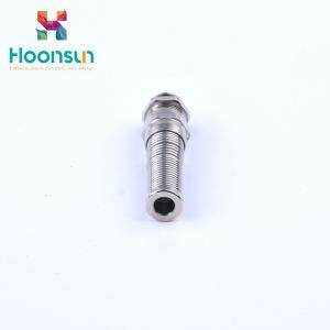 Wholesale Spiral Metal M12 - M30 Nickel Plated Brass Cable Gland With Anti Bending Spring from china suppliers