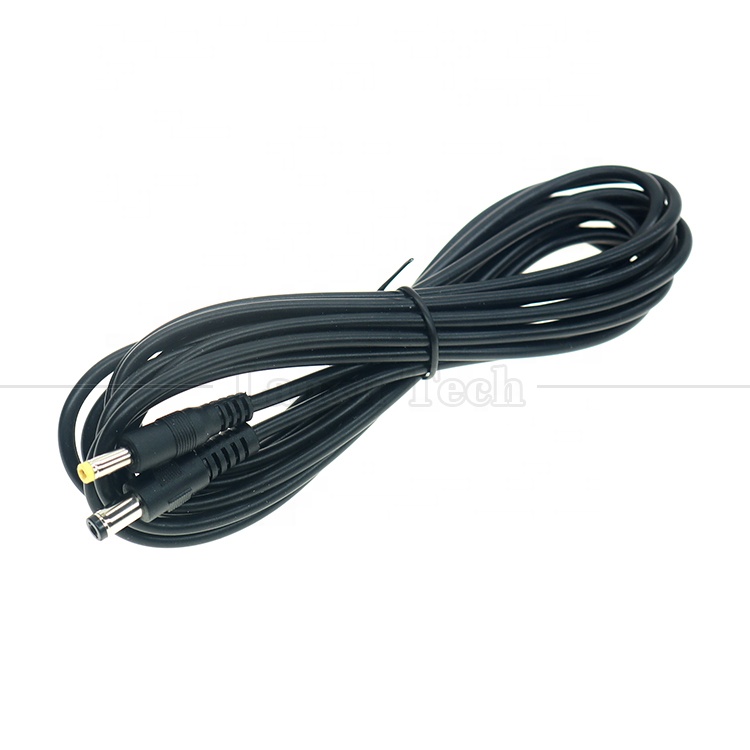 18 20 22 24 26 28AWG 1m 2m 3m 10m 12V 24V 5.5x2.1mm Male to 4.0x1.7mm Jack Male DC Power Supply Extension Cable