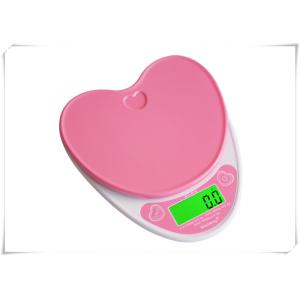 Wholesale Heart Shape Kitchen Electronic Scales , Selectable Units Food Weighing Scales from china suppliers