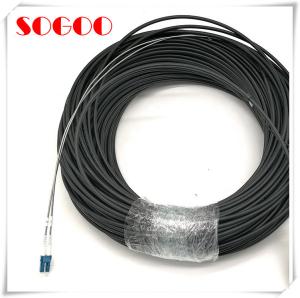 Wholesale Armored Outdoor Duplex Patch Cord OM3 OM4 LC / UPC Outdoor Fiber Patch Cord from china suppliers