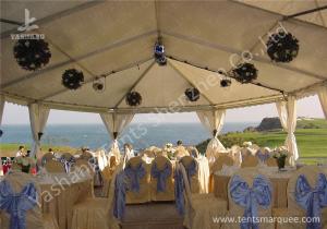 Wholesale Team Outdoor Party Tents , Fire Resistant Commercial Backyard Tents For Parties from china suppliers