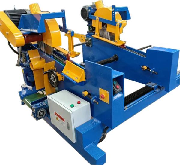 Quality Woodworking Double End Trim Saw Mills Machine, pallet board cross
