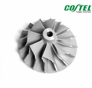 Wholesale T04B Turbocharger Compressor Wheel , Turbo Impeller Wheel 409179-0018 from china suppliers