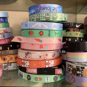 Wholesale Width 80mm Elastic Webbing Straps , Embroidery Printing Nylon Strap Material from china suppliers