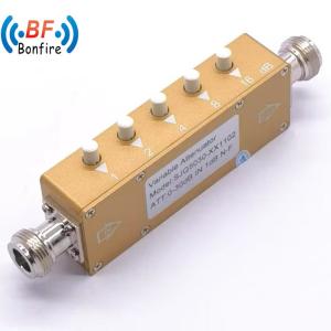 Wholesale 5W DC-3000MHz RF Adjustable Attenuator for Das N-Female SJQ-5030-XX1102 Grey/Red/Black from china suppliers