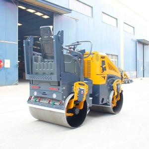 Wholesale 0.8ton 0.3ton 2t 0.7ton Ground Road Roller with 35KN Exciting Force Double Drum Roller from china suppliers