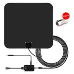 Morpilot Indoor Digital TV Antenna High Gain Flat Design HDTV Antenna 60 Miles