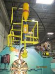 Automatic Street Pole Hydraulic Sewing and Welding CO2 / SAW Working Principle