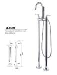 Floor standing bathtunb mixer,Faucet,D-01018
