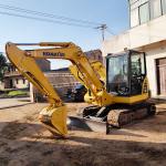 Used Mini Excavator Komatsu PC56-7 0.2m³ Bucket Capacity 34.5KW Rated Power