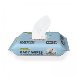 China Household Cleaning Wet Wipes 15*20CM 20pcs Small Pack for Baby Cleaning on sale