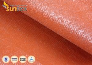 China Silicone/rubber coated fabric Polyester High tenacity coated fiberglass fabric on sale