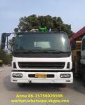 6 X 4 Driving Type Used Concrete Pump Truck Mounted Concrete Boom Pump