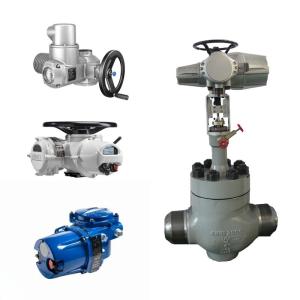 Wholesale Chinese Electric Control Valve Factory Manufacturer OEM Matched Auma Rotork Limitorque Electric Valve Actuator for Flow Control from china suppliers