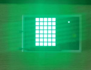Wholesale Pure Green 200mcd 5x7 Dot Matrix LED Display Transparent Glue from china suppliers