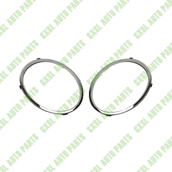 For Bentley Bentayga Left & Right Headlight Chrome Trim Ring - Small OEM