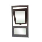 Glazed TS8585 1.8mm Double Hung Impact Windows