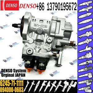 Wholesale 6D170 6D170-5 Fuel Pump 6245-71-1111 for HP2 Diesel Engine 094000-0601 Fuel Injection Pump from china suppliers