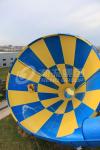 Custom Outdoor Fiberglass Tornado Water Slide For Adults , 14.6m Platform Height