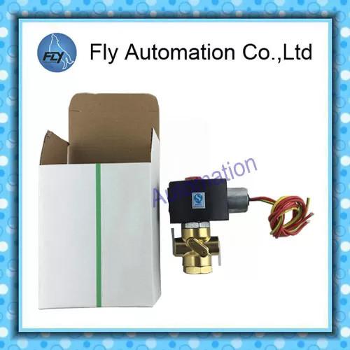 Explosion Proof Brass Pneumatic Solenoid Valves EF8320G174 Direct Acting 1/4"