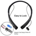 Bluetooth Headset HV-960 Wireless Bluetooth Headphones Earbuds with Flexible