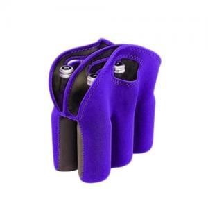 China Insulated Neoprene Water Beer Bottle Holder Multi Layers 6 Packs Type on sale