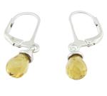 Portable Silver Earrings Sterling CZ Fashionable And Vintage Style French Wires