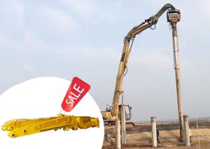 Wholesale 30ton-38ton Excavator Pile Driving Arm Pile Driver Attachment For Piling Higher from china suppliers