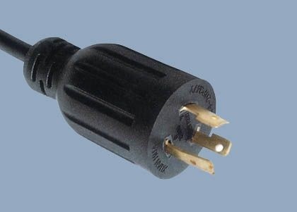 UL CUL CSA Heavy Duty 3 prong 20A 347V NEMA L24-20P Twist Lock Locking Industrial American UL Power Cord