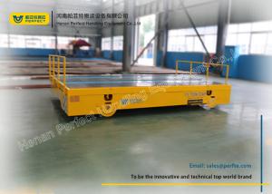 Wholesale Mould Heavy Duty Plant Trailer Electric Building Site Track Bogie Handling Vehicle from china suppliers