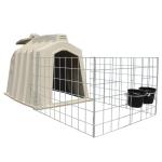 2200x1500x1550mm Calf Hutches Calf Feeding House 1 - 3 Month Calves Use