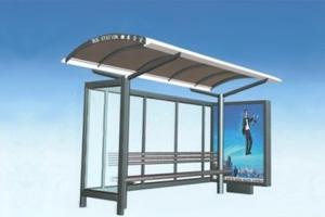 Wholesale Easy Assemble Stainless Steel Bus Stop 304 Pipe Diameter 114 / 141 / 133MM from china suppliers
