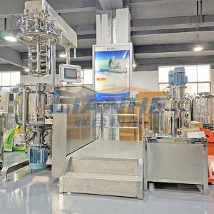 Wholesale Stainless Steel PLC Vacuum Emulsifier Mixer Machine 150L Practical from china suppliers
