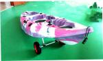 Rotomolding One Person Recreational Touring Kayak 9FT Polyethylene Hull Material