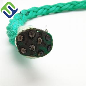 China 26mmx1000m 8 Strand Polypropylene Combination Rope For Cable Pulling Ship on sale