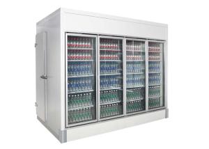 Wholesale 6500L Large Capacity Black Load Drinks Display Fridge Vegetables Freezer R134a from china suppliers