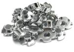 M6 Duplex Stainless Steel Plain SS 2205 2507 904L 4 Claw 4 Prong Furniture Tee