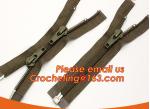 PVC zipper used for bags ,garment waterproof zipper plastic zipper, Garment