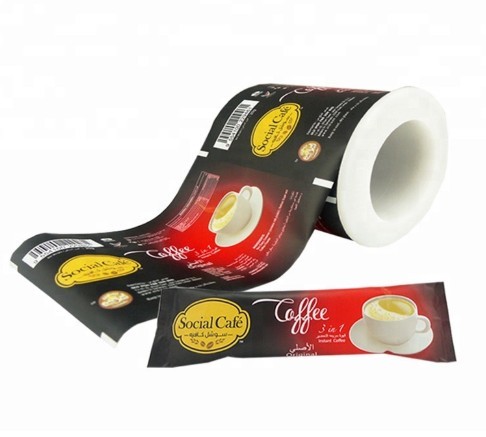 custom printed plastic aluminum foil food grade instant coffee powder sachet packaging bag