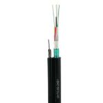 Armored Loose Tube Fiber Optics Cables Figure 8 Self Support 12 Fibers Per Tube