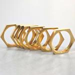 DIN Standard M4 Thin Brass Hex Nut