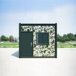 Temporary Folding Construction Site Huts Prefabricated Container Office