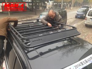 Wholesale Powder Coated Black JEEP Roof Rack Grand Cherokee Roof Basket from china suppliers