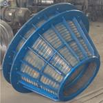 Stainless Steel Centrifuge Wedge Wire Basket For Industry Centrifuge Basket
