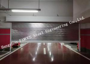 China Automatic Galvanized Industrial Garage Doors Heavy Duty Steel Roller Shutter Door For Underground on sale