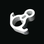 Anodizing Aluminum Aerial Bucket Hooks 6061 Extruded Aluminum Profiles