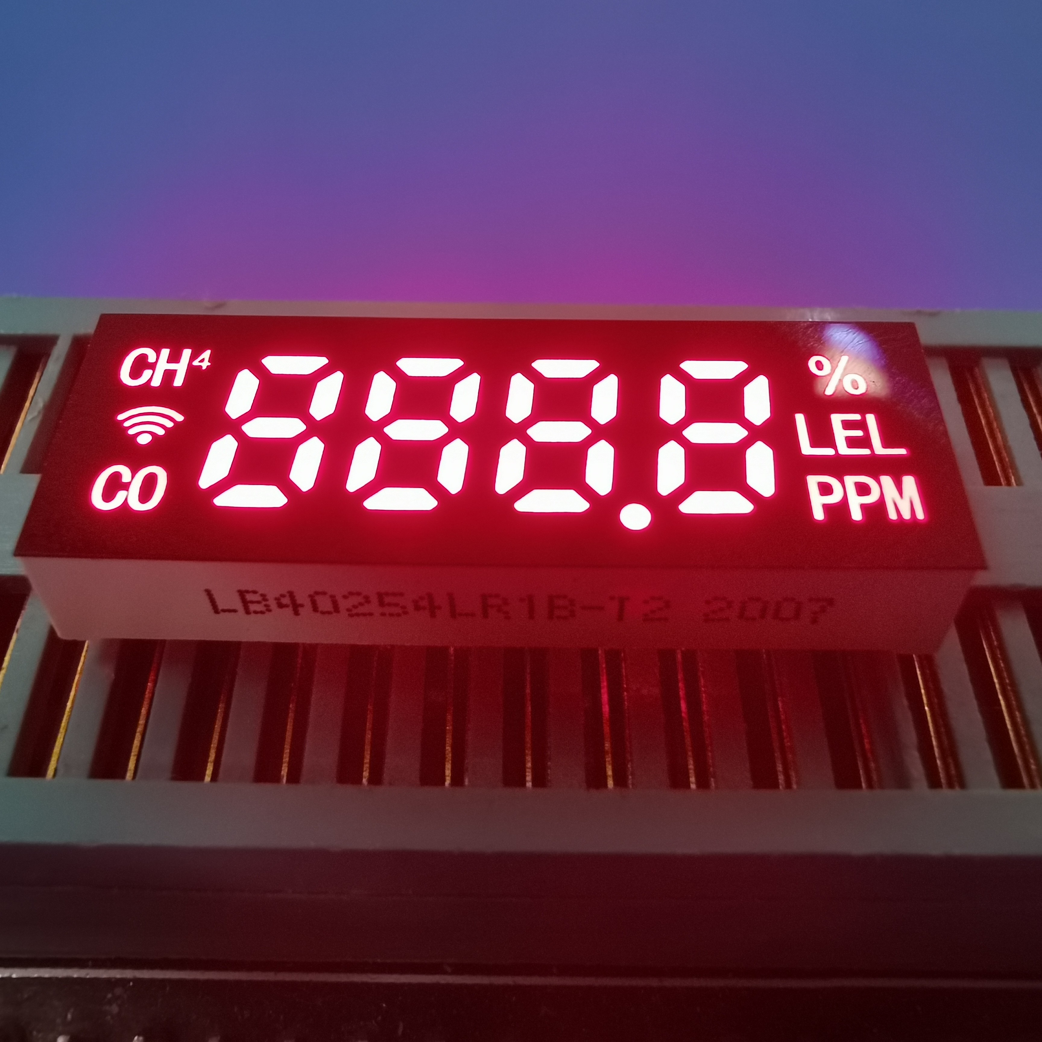 Common Anode 6.2mm 4 Digit Seven Segment Led Display