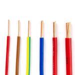 1.5mm2 Flexible Copper Solid PVC Insulated Electric Cable for House Building at