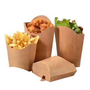 Buy cheap Customer's Logo Paper Cardboard Fast Food Box for Eco-friendly and Recyclable from wholesalers